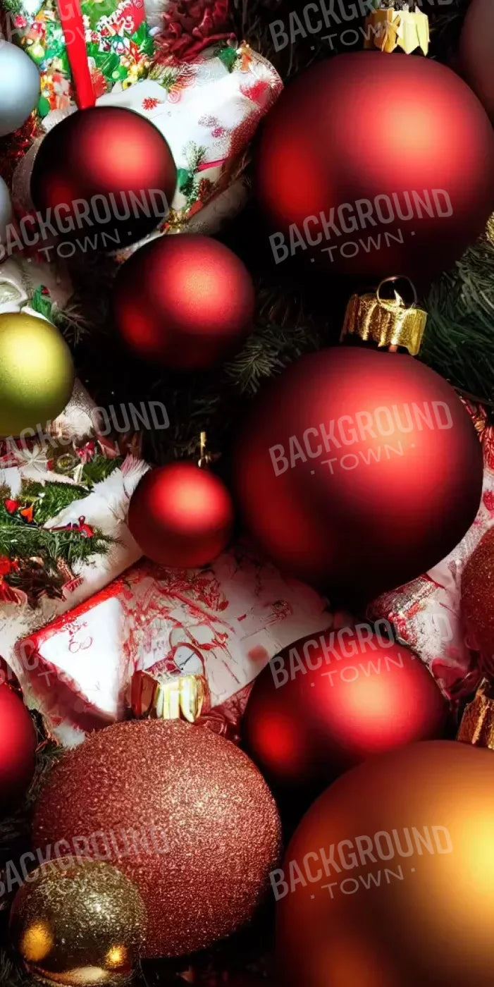 Christmas Decor 10’X20’ Ultracloth (120 X 240 Inch) Backdrop