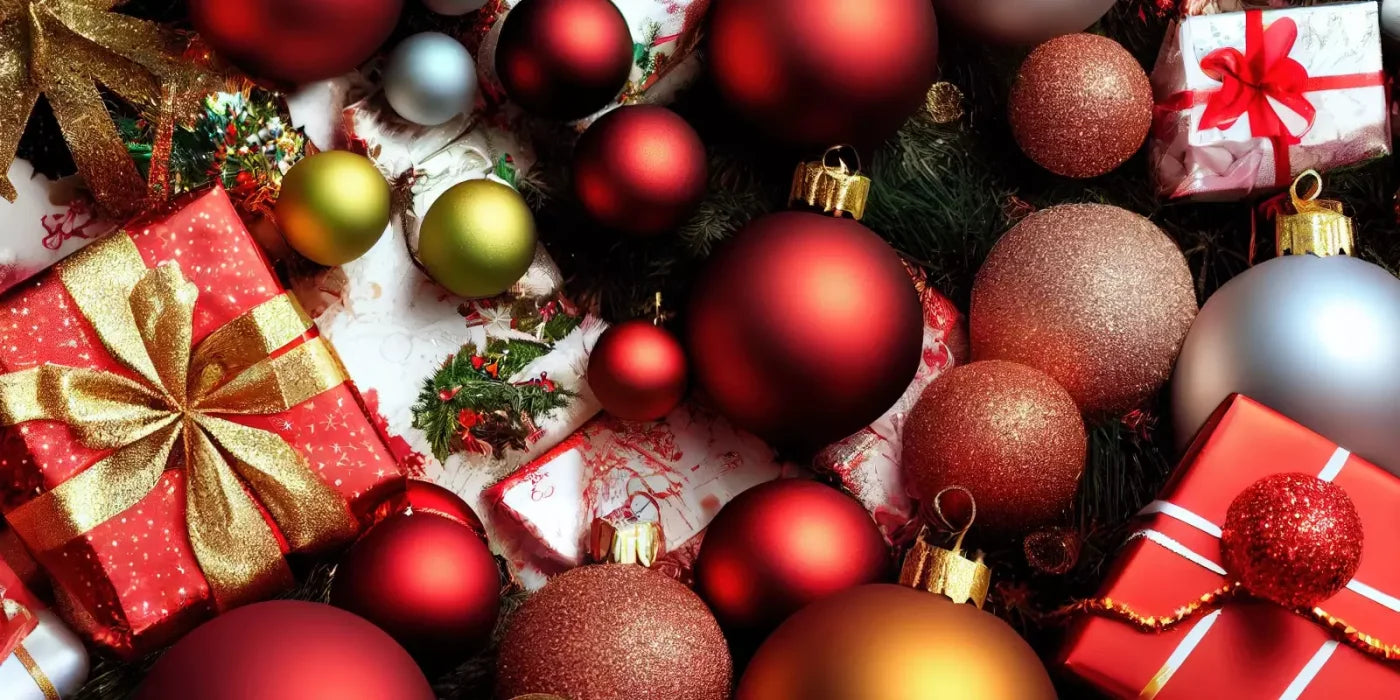 Christmas Decor 16’X8’ Ultracloth (192 X 96 Inch) Backdrop