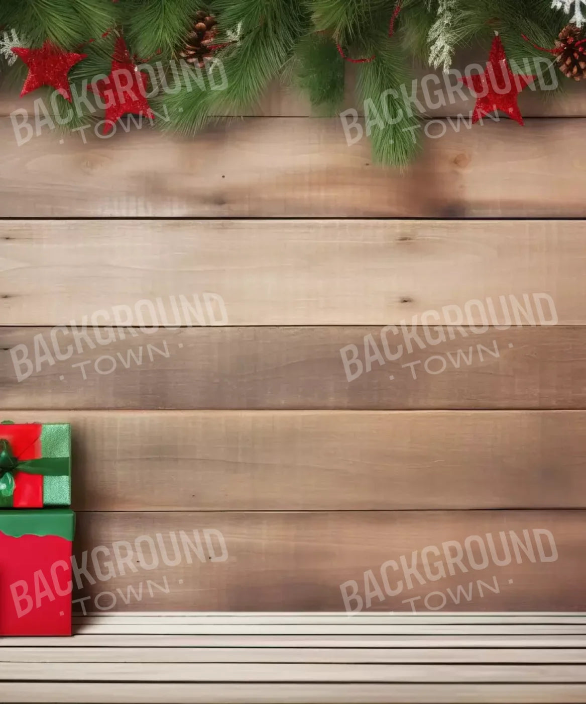 Christmas Gift I 10’X12’ Ultracloth (120 X 144 Inch) Backdrop