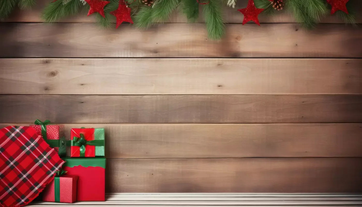Christmas Gift I 14’X8’ Ultracloth (168 X 96 Inch) Backdrop