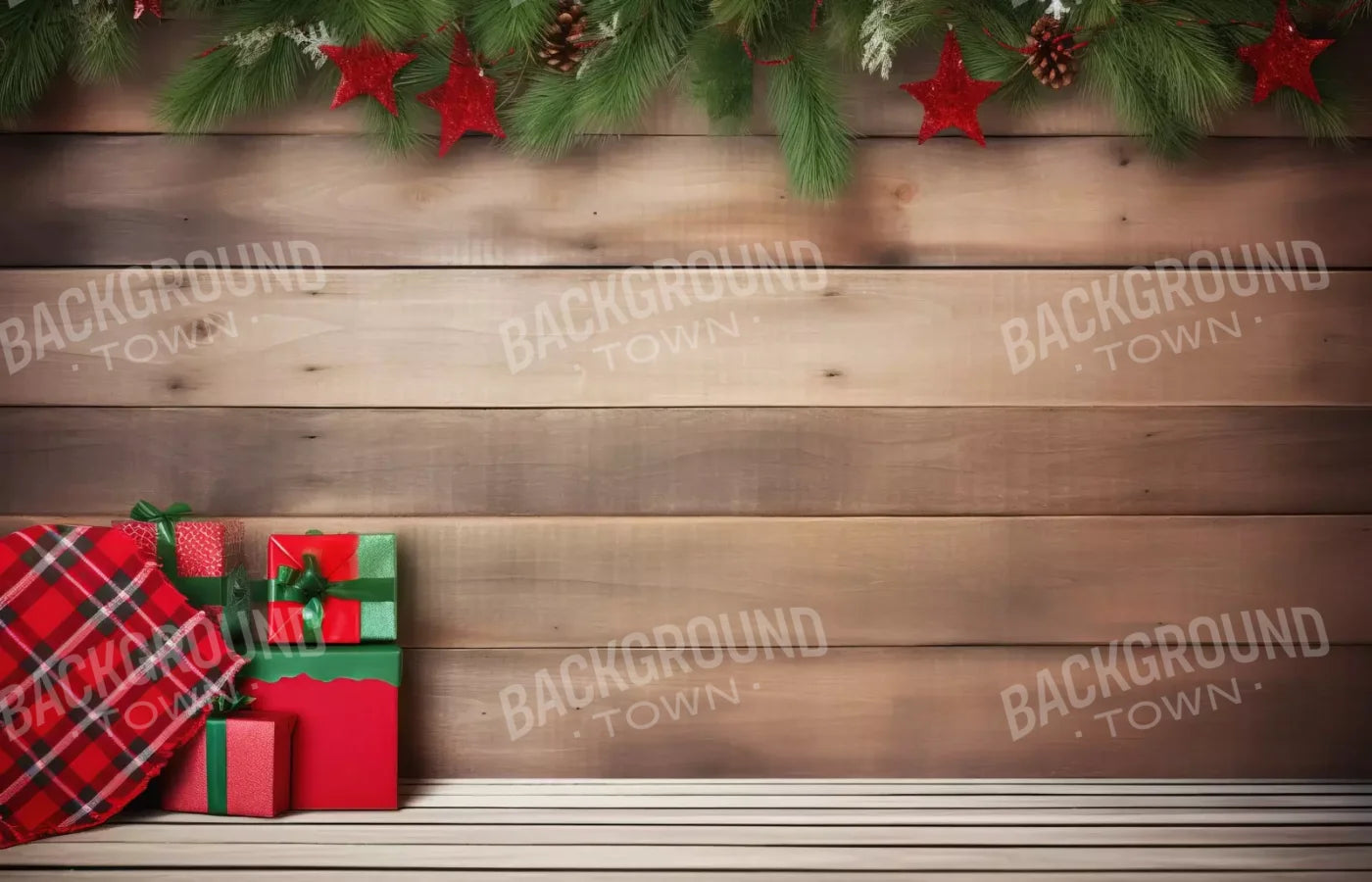 Christmas Gift I 14’X9’ Ultracloth (168 X 108 Inch) Backdrop