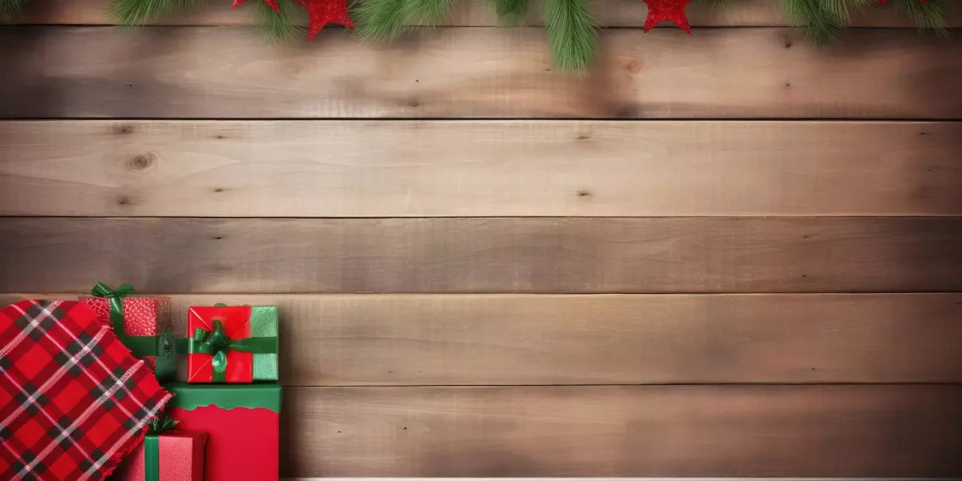 Christmas Gift I 20’X10’ Ultracloth (240 X 120 Inch) Backdrop