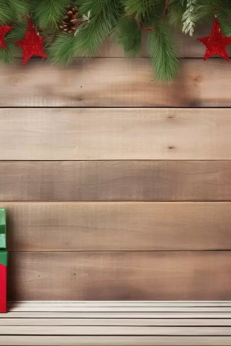 Christmas Gift I 8’X12’ Ultracloth (96 X 144 Inch) Backdrop