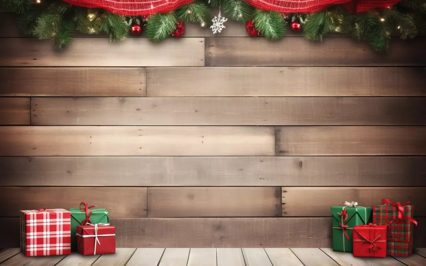 Christmas Gift Ii 16’X10’ Ultracloth (192 X 120 Inch) Backdrop