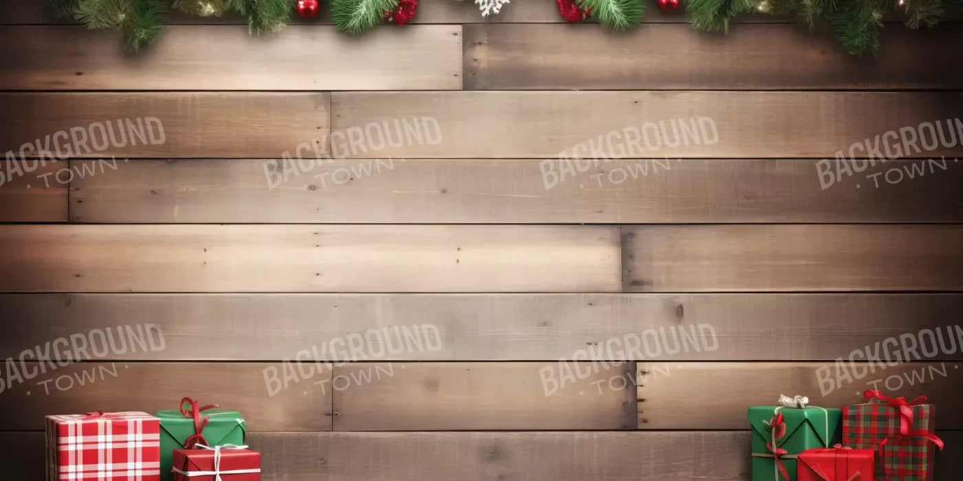 Christmas Gift Ii 16’X8’ Ultracloth (192 X 96 Inch) Backdrop