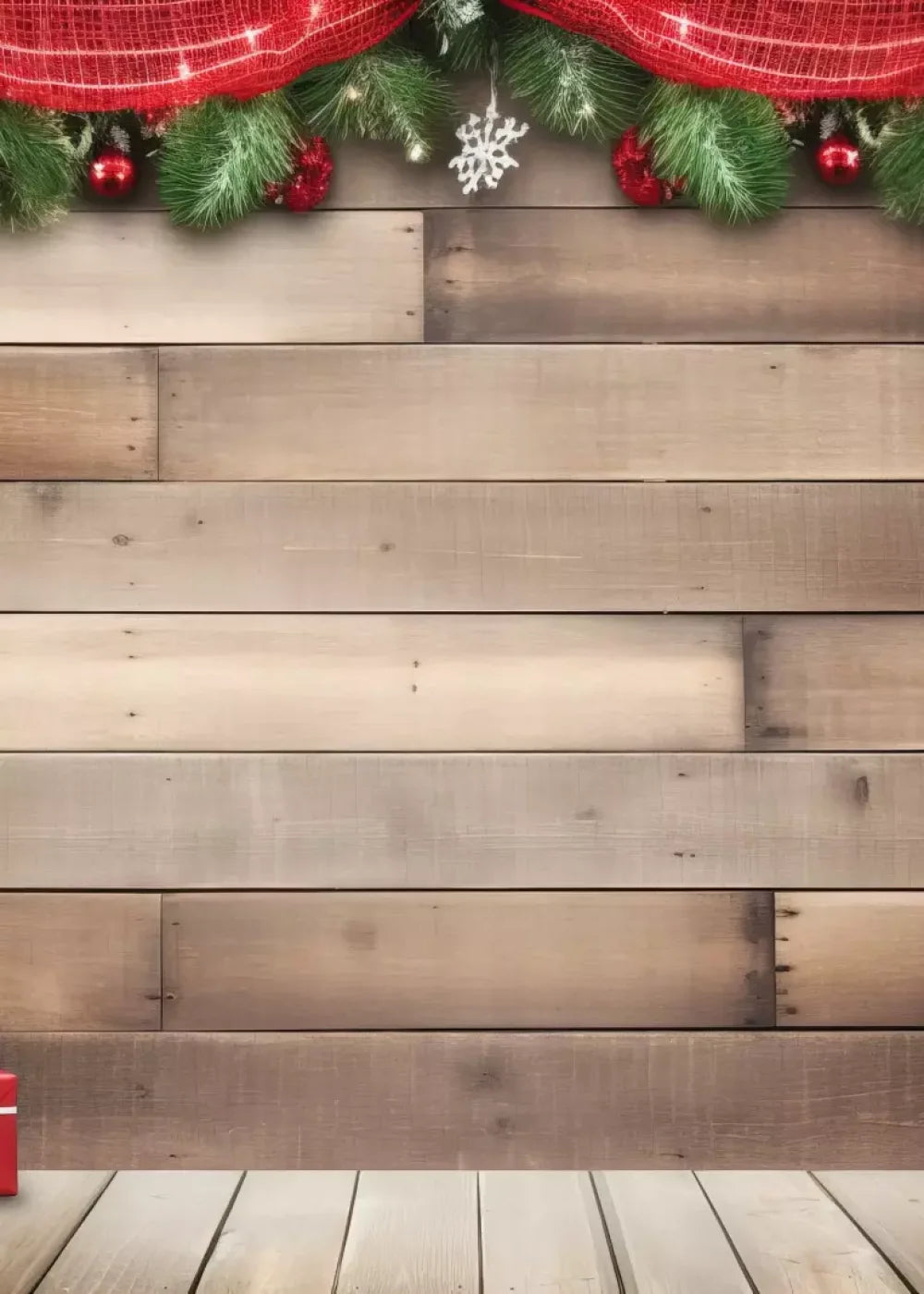 Christmas Gift Ii 5’X7’ Ultracloth (60 X 84 Inch) Backdrop