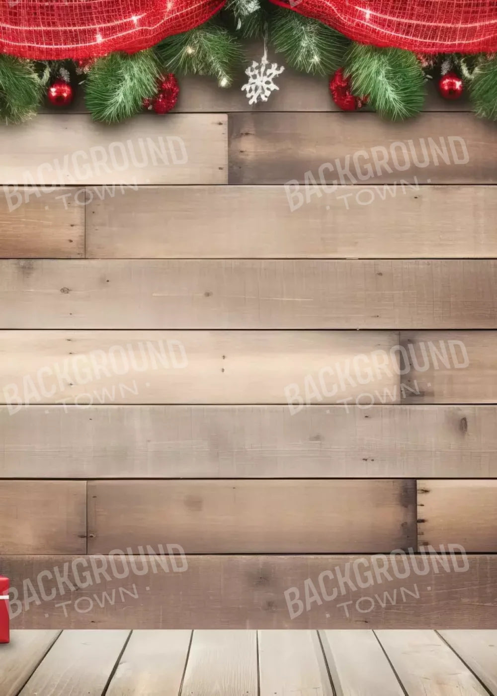 Christmas Gift Ii 5’X7’ Ultracloth (60 X 84 Inch) Backdrop