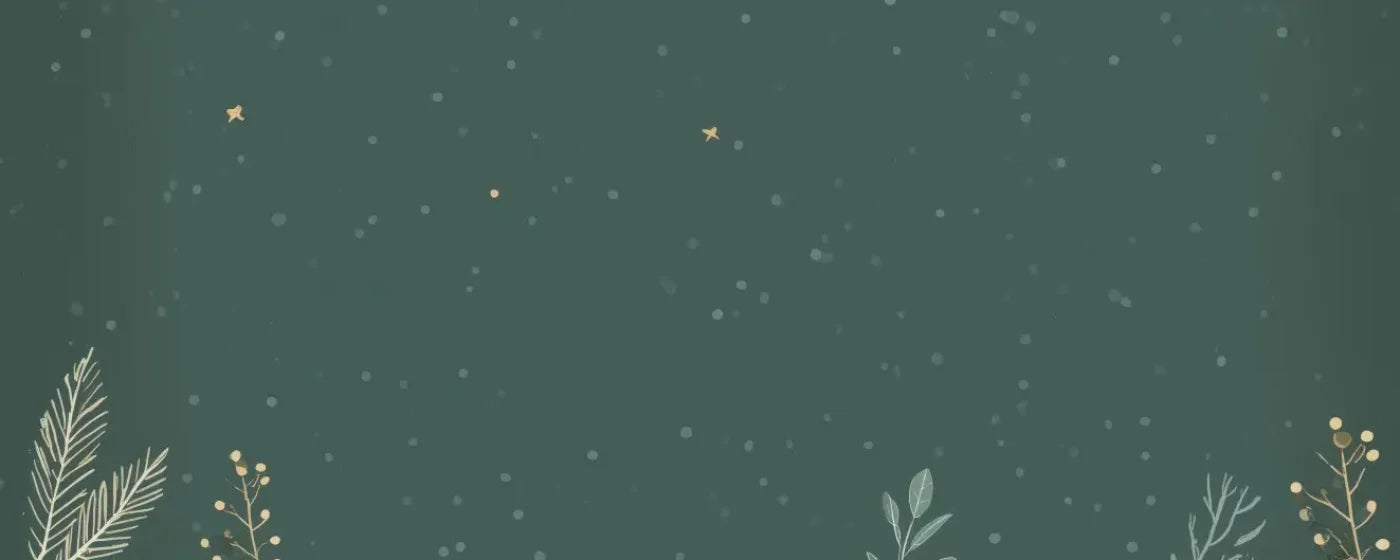 Christmas Houses Clipart 20’x8’ UltraCloth (240 x 96 inch) Backdrop