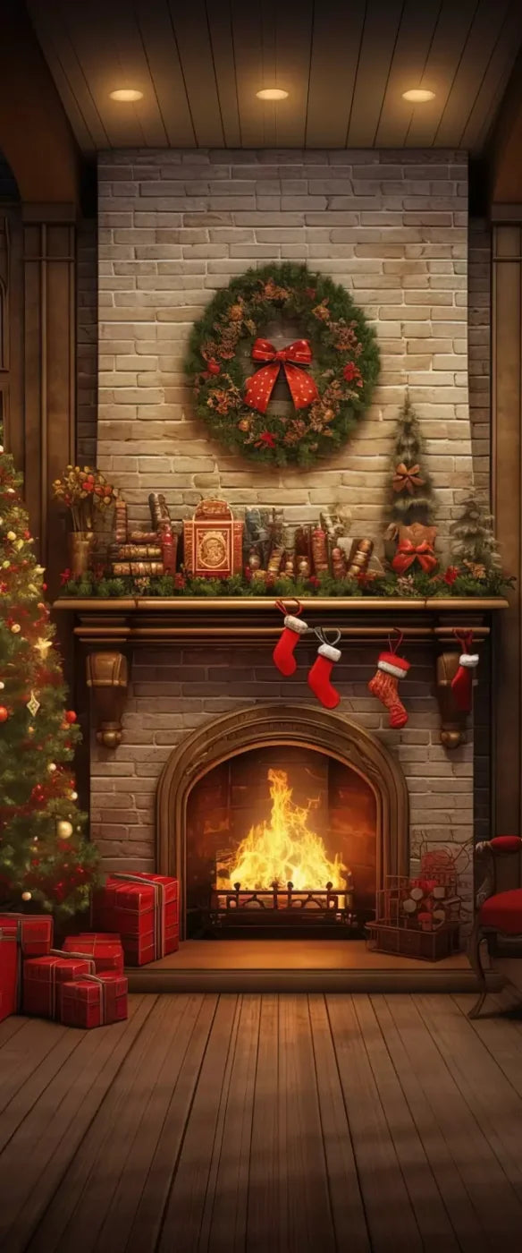 Christmas In The City 5’X12’ Ultracloth For Westcott X-Drop (60 X 144 Inch) Backdrop