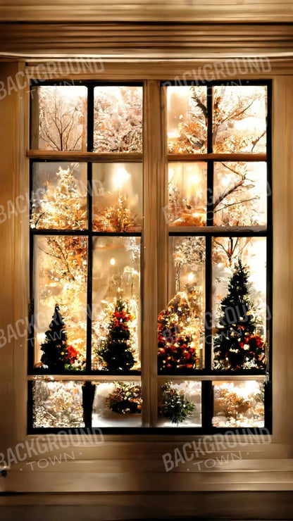 Christmas Lights 8X14 Ultracloth ( 96 X 168 Inch ) Backdrop
