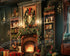 Christmas Living Room 10X8 Middle Bundle Backdrop