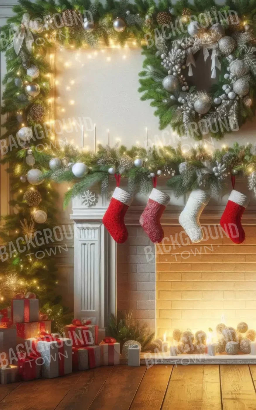 Christmas Magic 10’X16’ Ultracloth (120 X 192 Inch) Backdrop