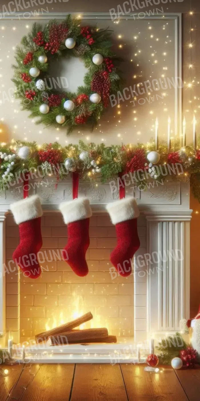 Christmas Magic 2 10’X20’ Ultracloth (120 X 240 Inch) Backdrop