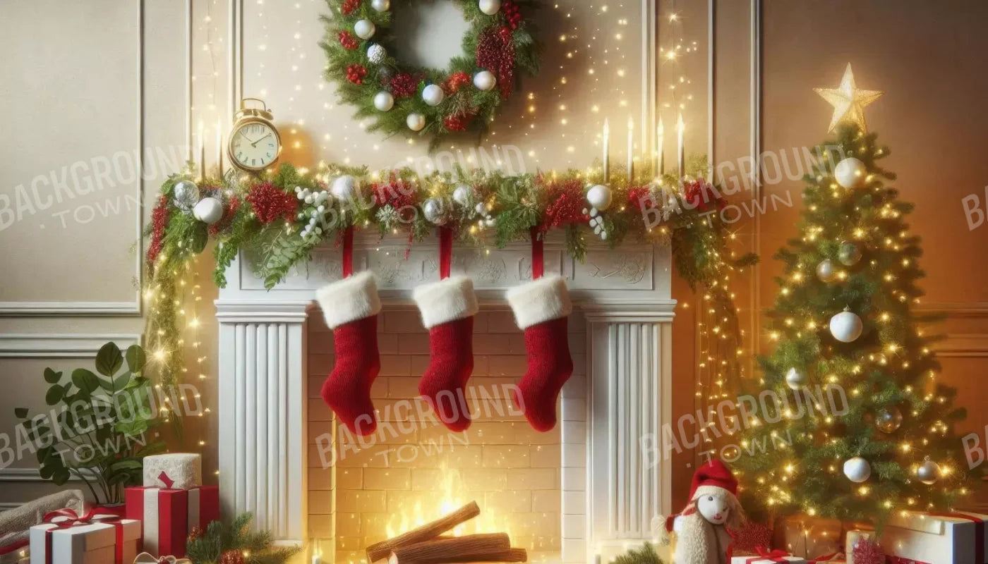 Christmas Magic 2 14’X8’ Ultracloth (168 X 96 Inch) Backdrop