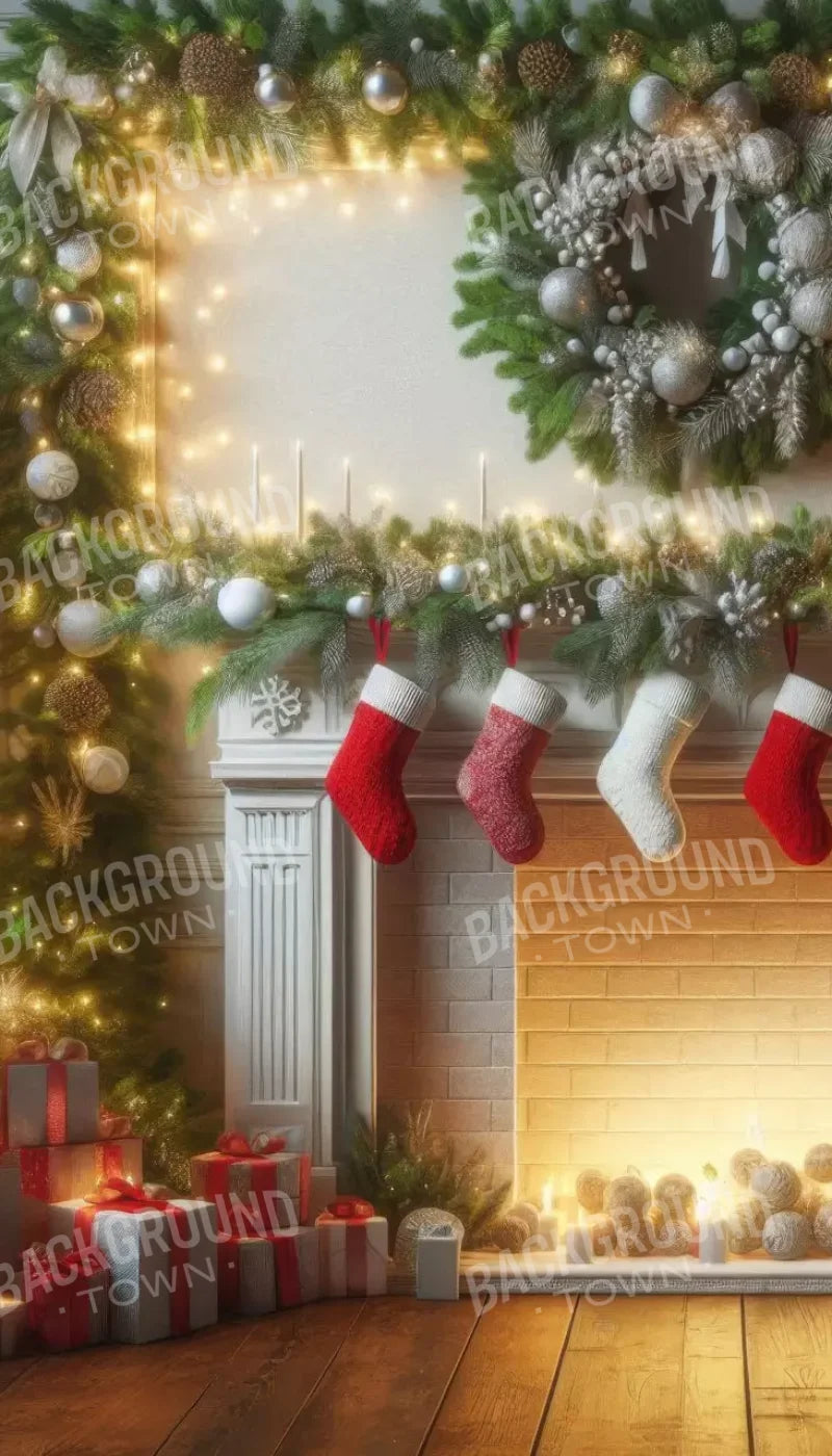 Christmas Magic 8’X14’ Ultracloth (96 X 168 Inch) Backdrop