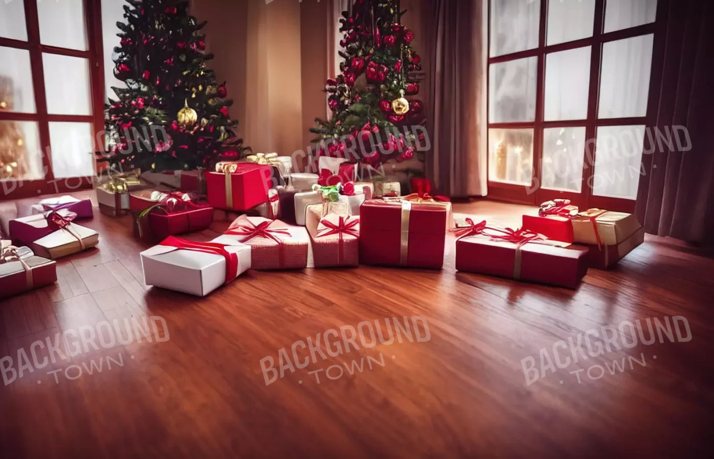 Christmas Morning I 14’X9’ Ultracloth (168 X 108 Inch) Backdrop