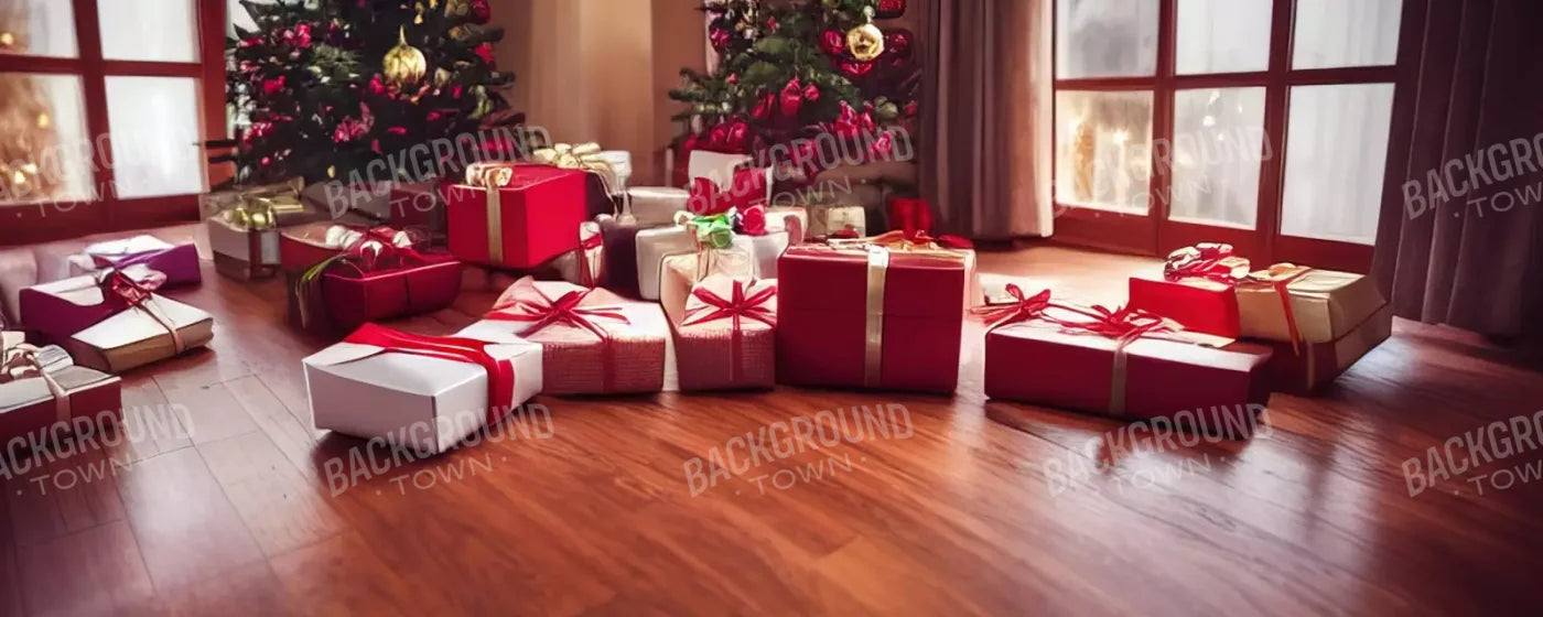 Christmas Morning I 20’X8’ Ultracloth (240 X 96 Inch) Backdrop