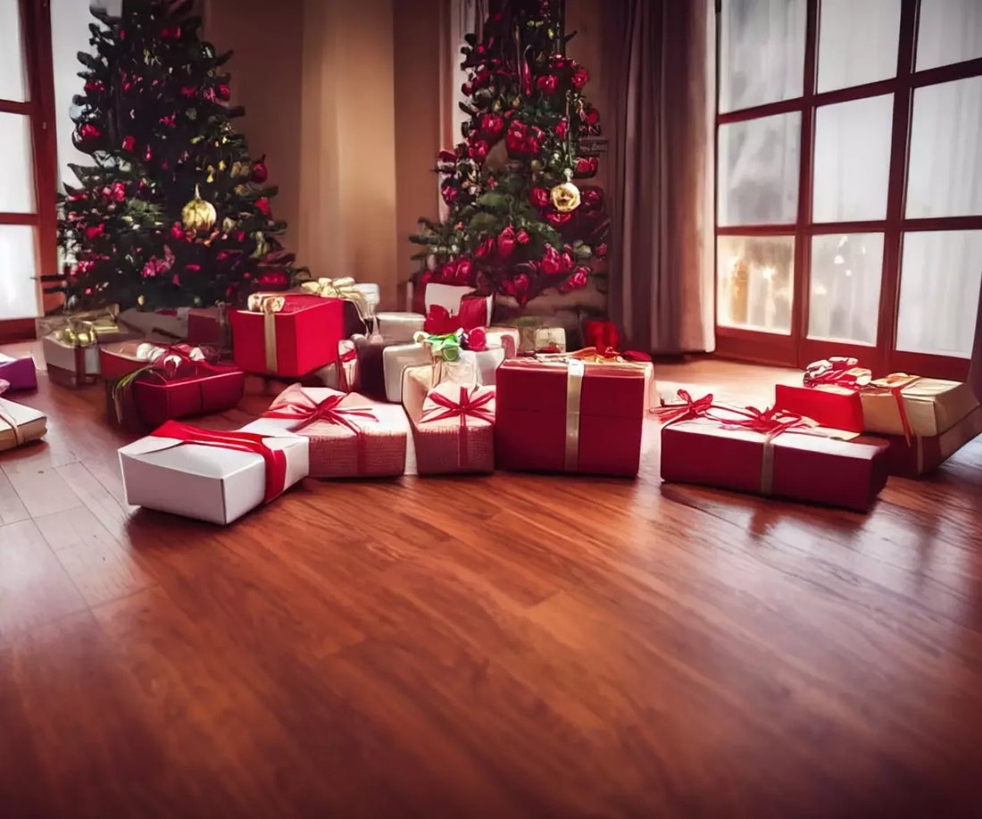 Christmas Morning I 5’X4’2 Fleece (60 X 50 Inch) Backdrop
