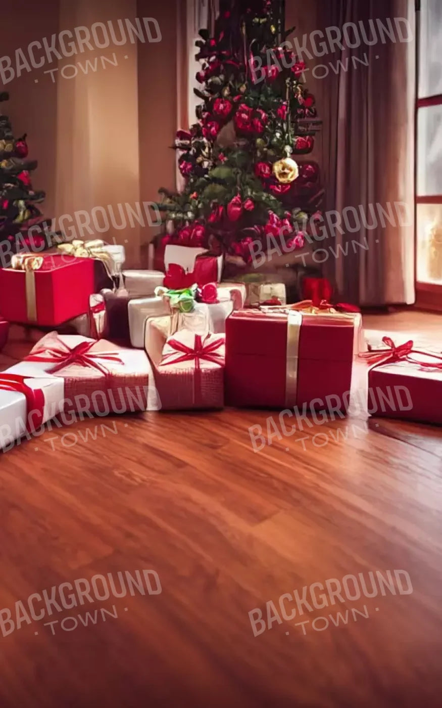 Christmas Morning I 5’X8’ Ultracloth (60 X 96 Inch) Backdrop