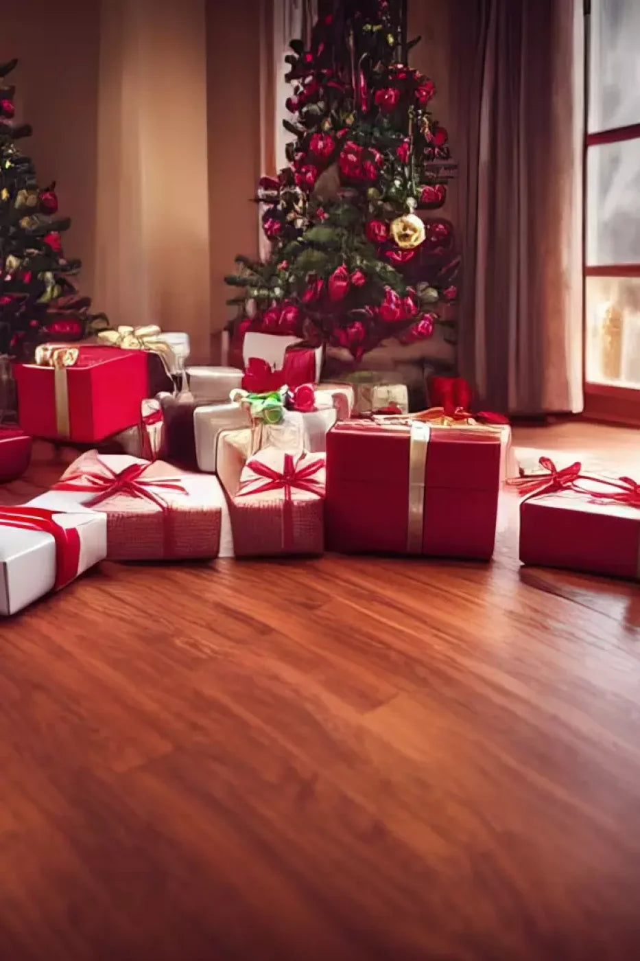 Christmas Morning I 8’X12’ Ultracloth (96 X 144 Inch) Backdrop