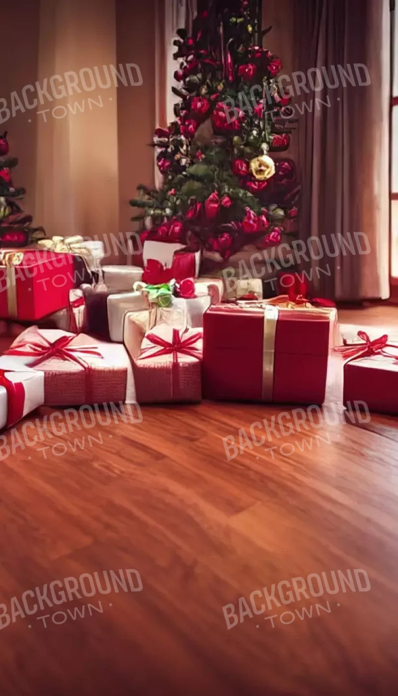 Christmas Morning I 8’X14’ Ultracloth (96 X 168 Inch) Backdrop