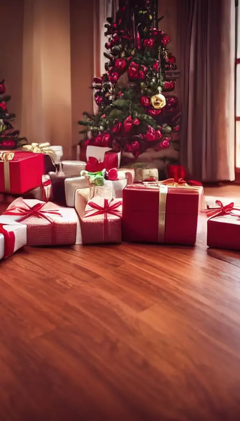 Christmas Morning I 8’X14’ Ultracloth (96 X 168 Inch) Backdrop
