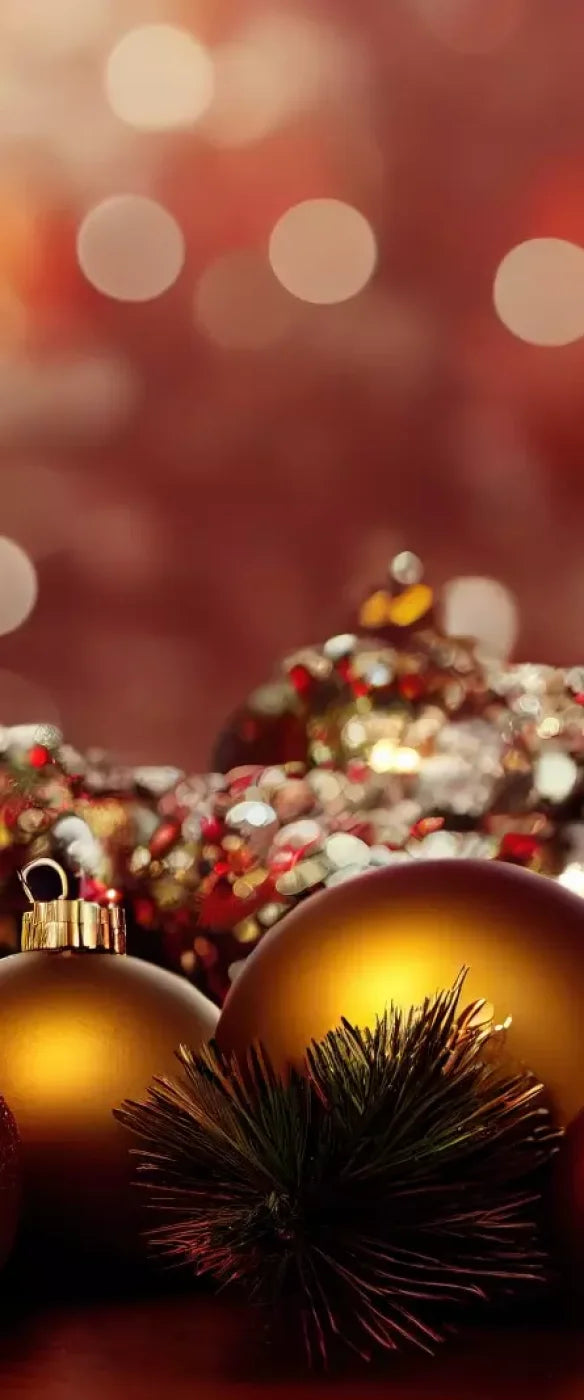 Christmas Ornaments Ii 5’X12’ Ultracloth For Westcott X-Drop (60 X 144 Inch) Backdrop
