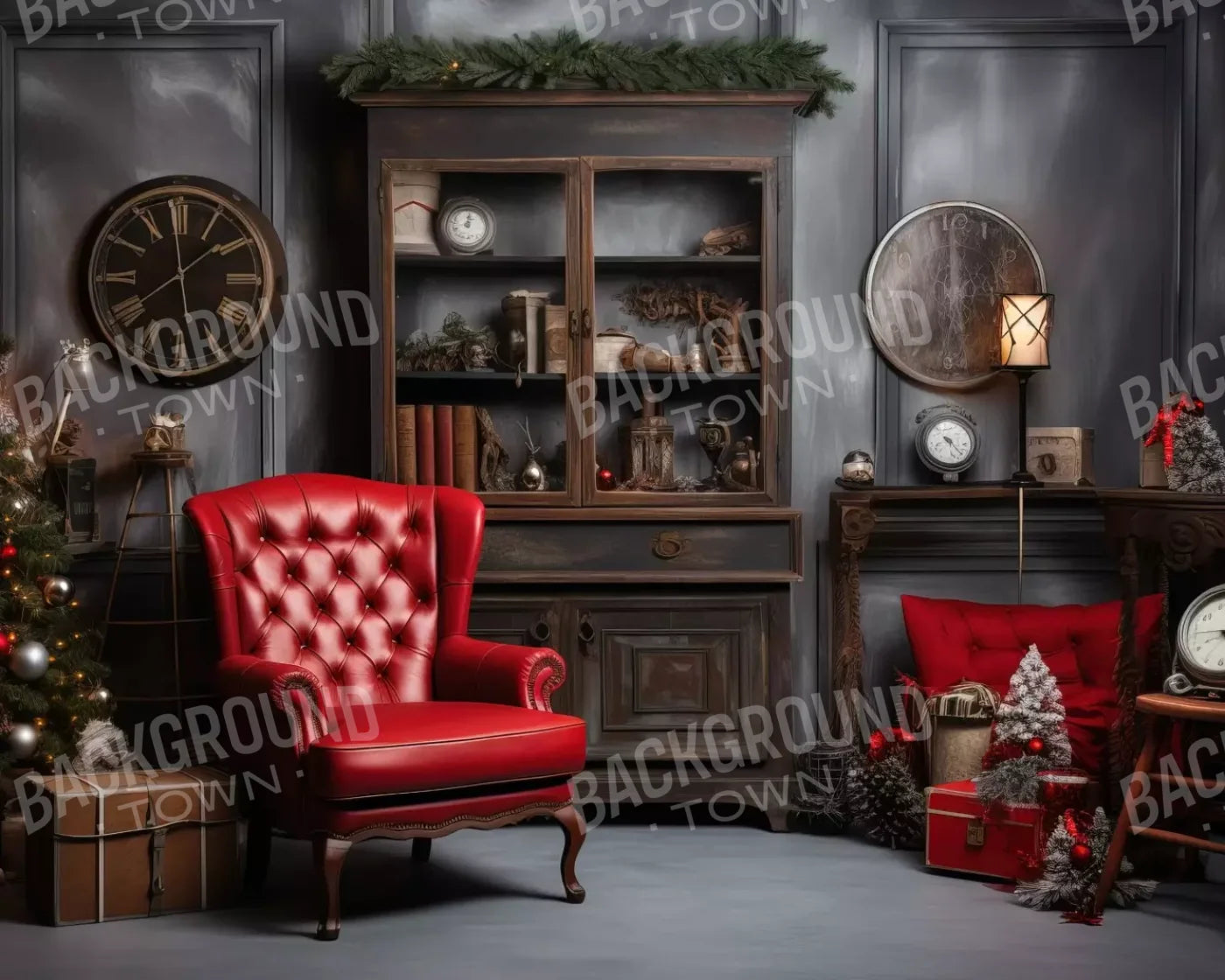 Christmas Peace Ii 10’X8’ Fleece (120 X 96 Inch) Backdrop