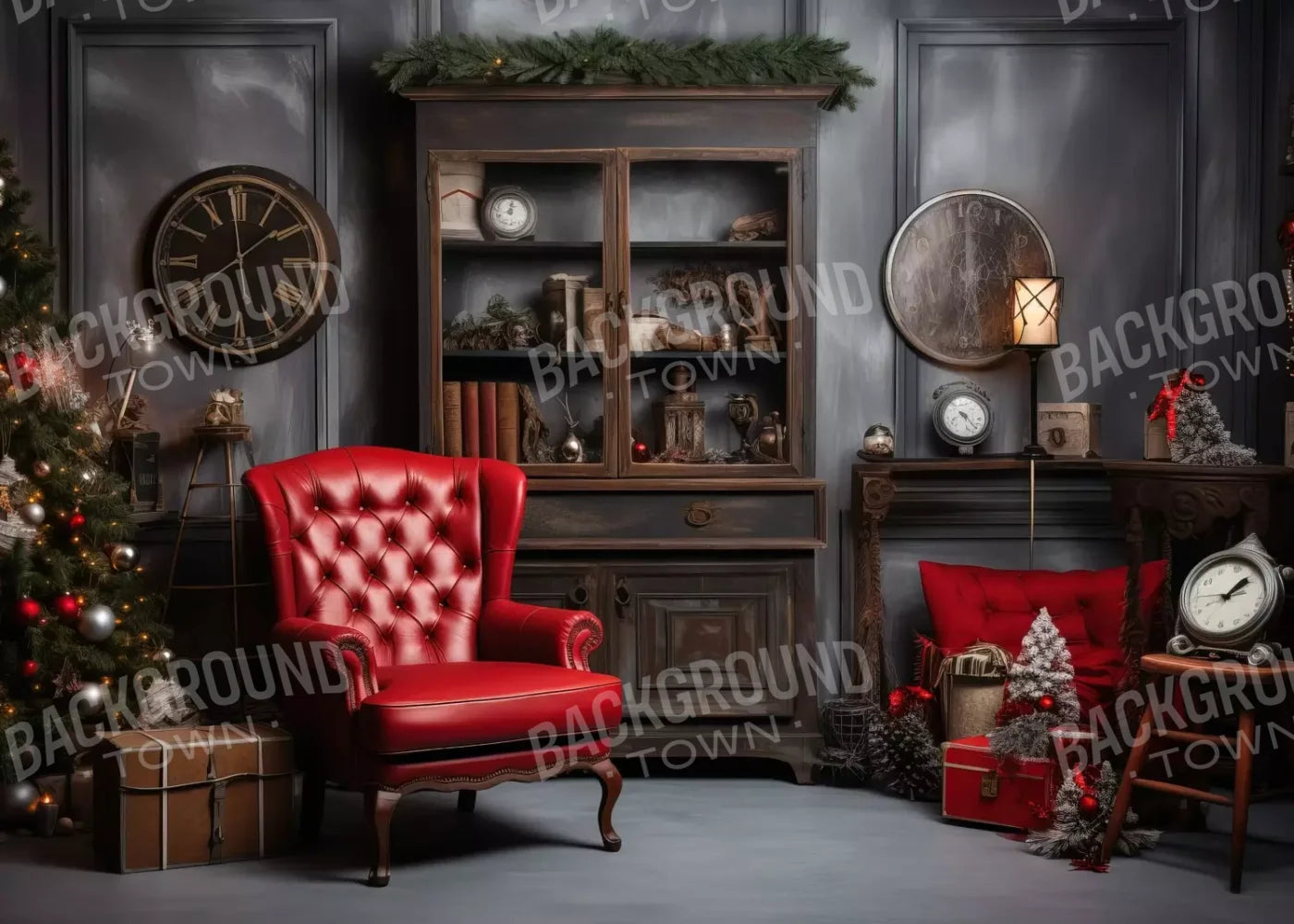 Christmas Peace Ii 7’X5’ Ultracloth (84 X 60 Inch) Backdrop