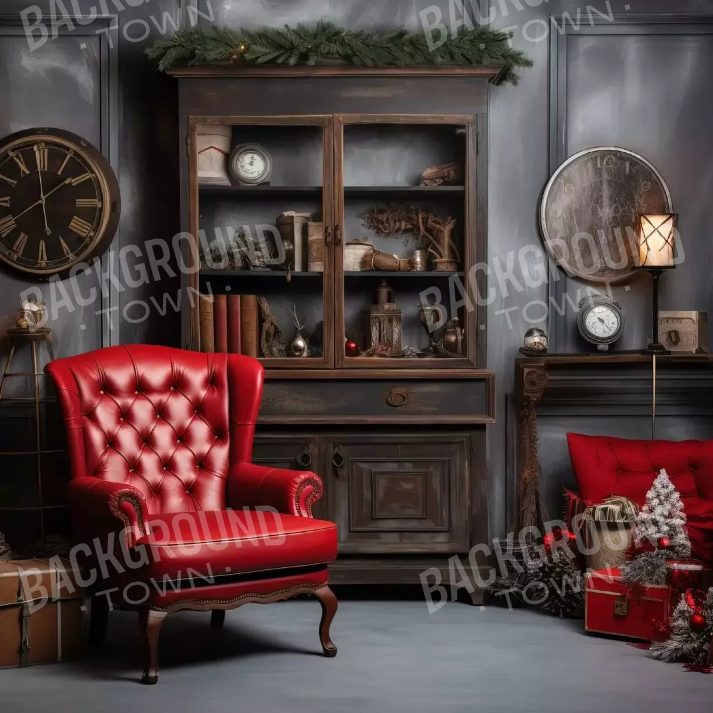 Christmas Peace Ii 8’X8’ Fleece (96 X Inch) Backdrop