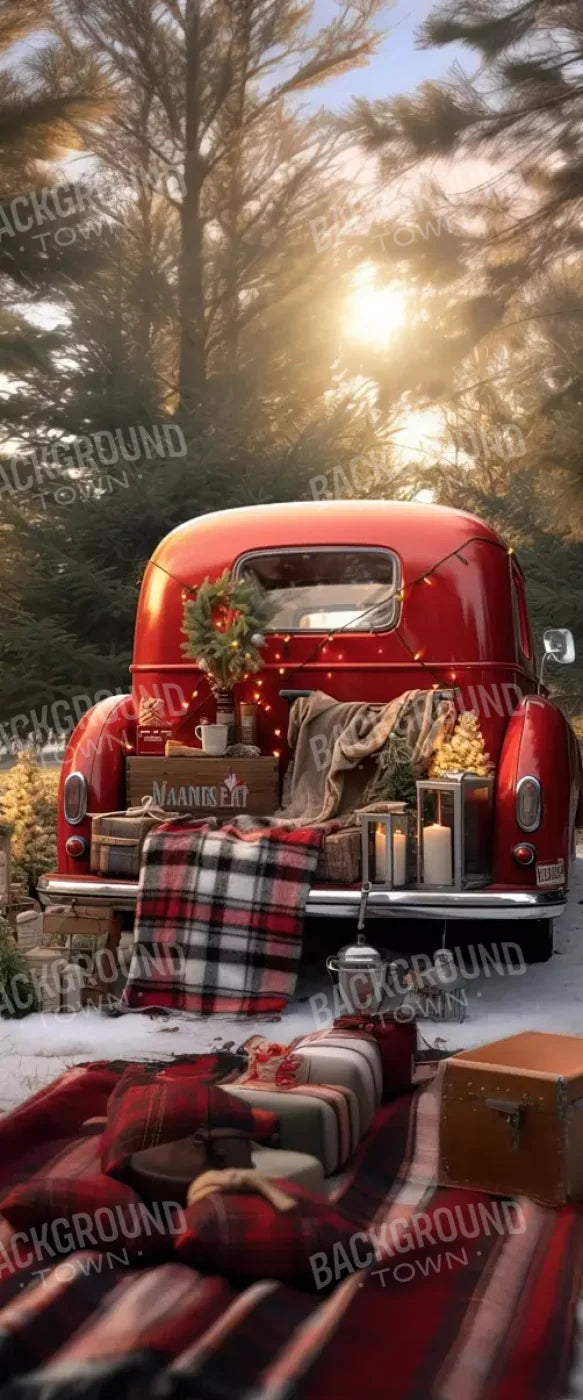 Christmas Picnic Iii 5’X12’ Ultracloth For Westcott X-Drop (60 X 144 Inch) Backdrop