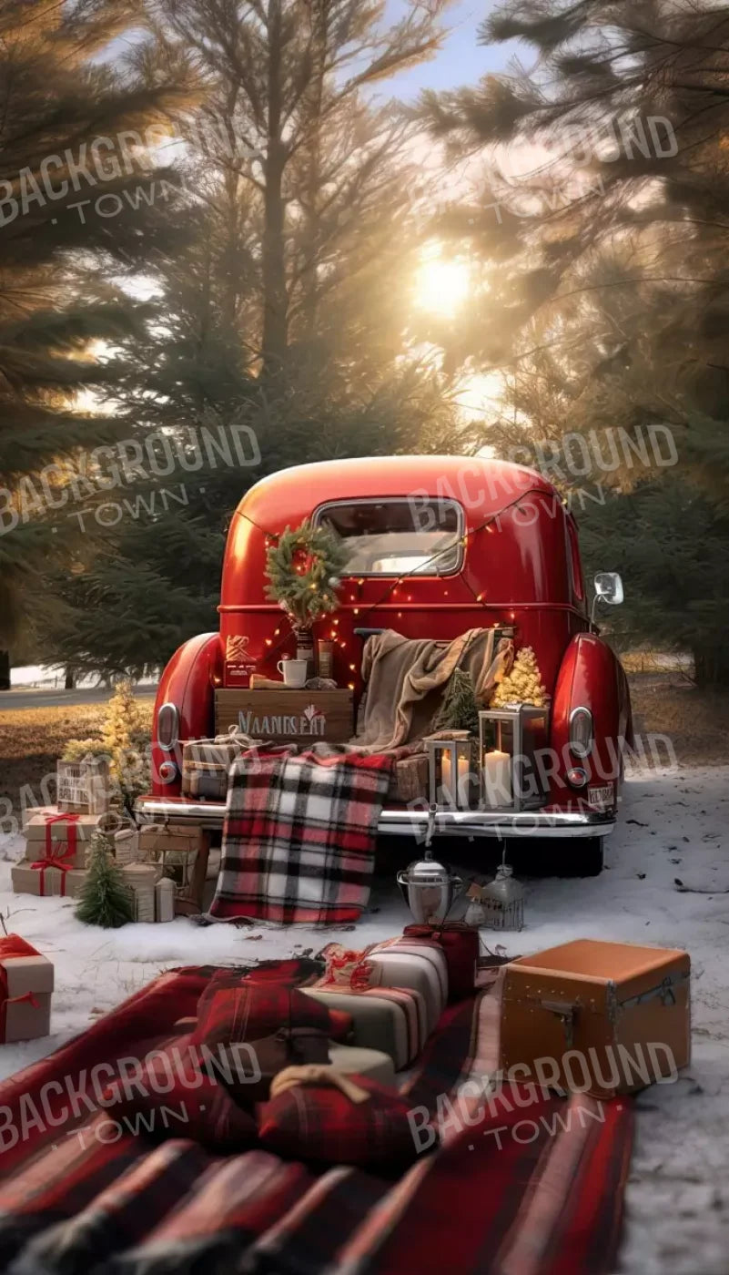 Christmas Picnic Iii 8’X14’ Ultracloth (96 X 168 Inch) Backdrop
