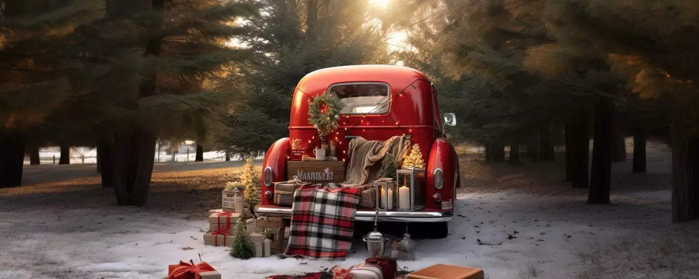 Christmas Picnic Iii 20’X8’ Ultracloth (240 X 96 Inch) Backdrop