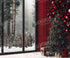 Red Christmas  Backdrop for Photography