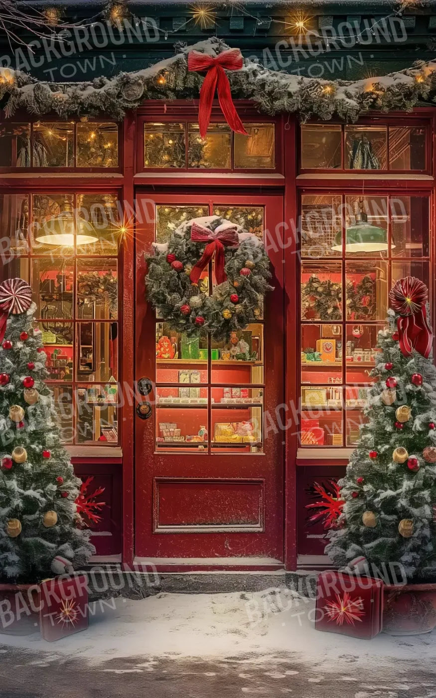 Christmas Shop Ii 10’X16’ Ultracloth (120 X 192 Inch) Backdrop