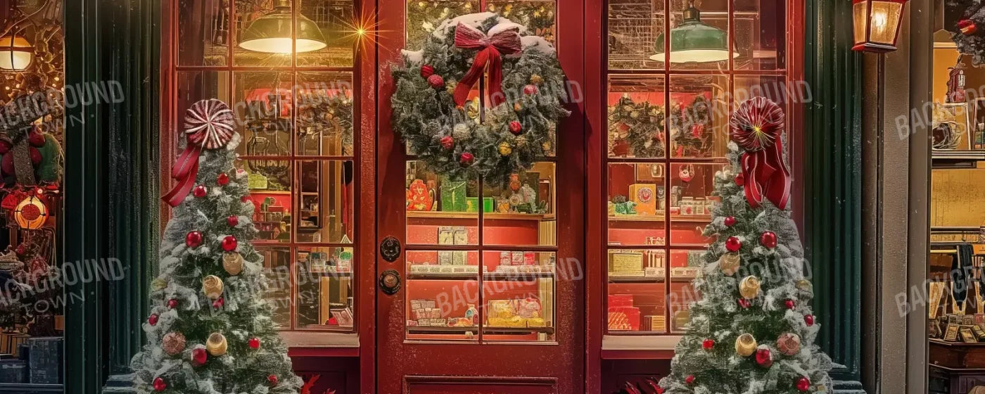 Christmas Shop Ii 20’X8’ Ultracloth (240 X 96 Inch) Backdrop
