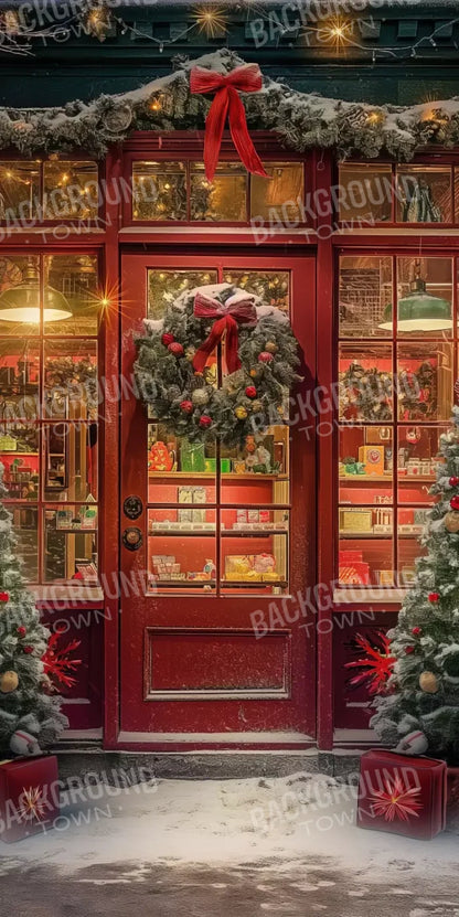 Christmas Shop Ii 8’X16’ Ultracloth (96 X 192 Inch) Backdrop