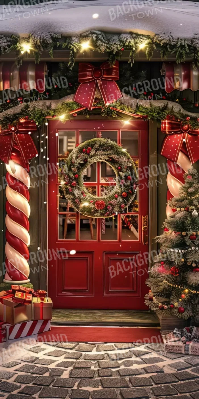 Christmas Shop I 10’X20’ Ultracloth (120 X 240 Inch) Backdrop