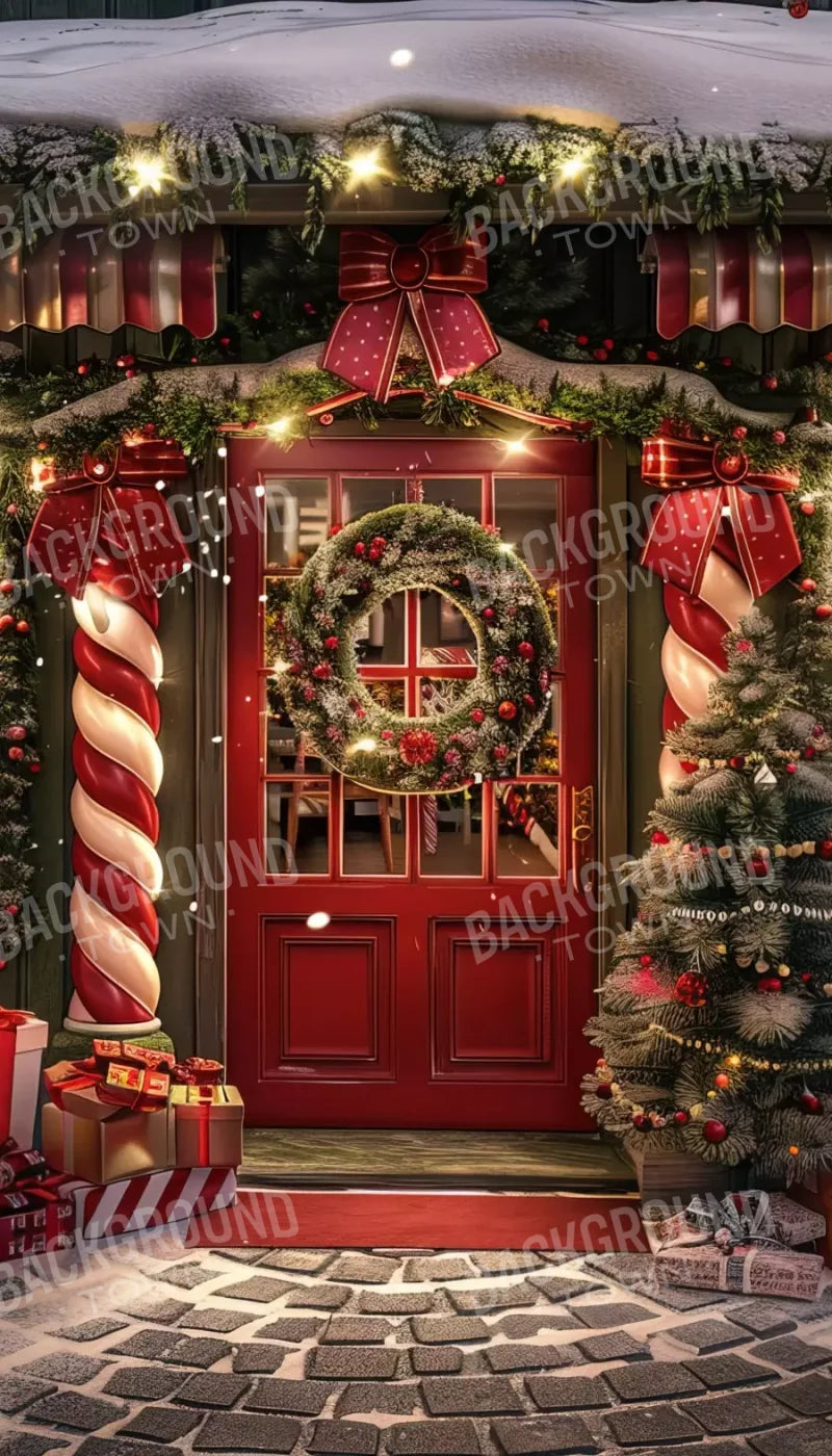 Christmas Shop I 8’X14’ Ultracloth (96 X 168 Inch) Backdrop