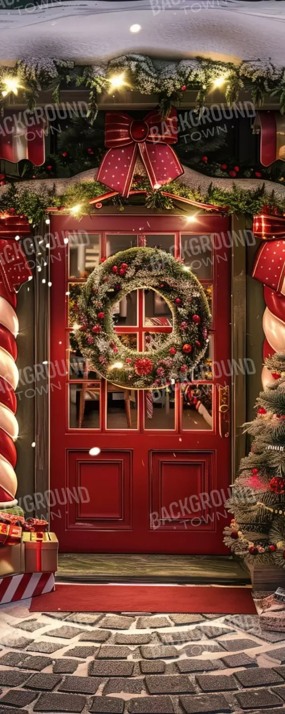 Christmas Shop I 8’X20’ Ultracloth (96 X 240 Inch) Backdrop