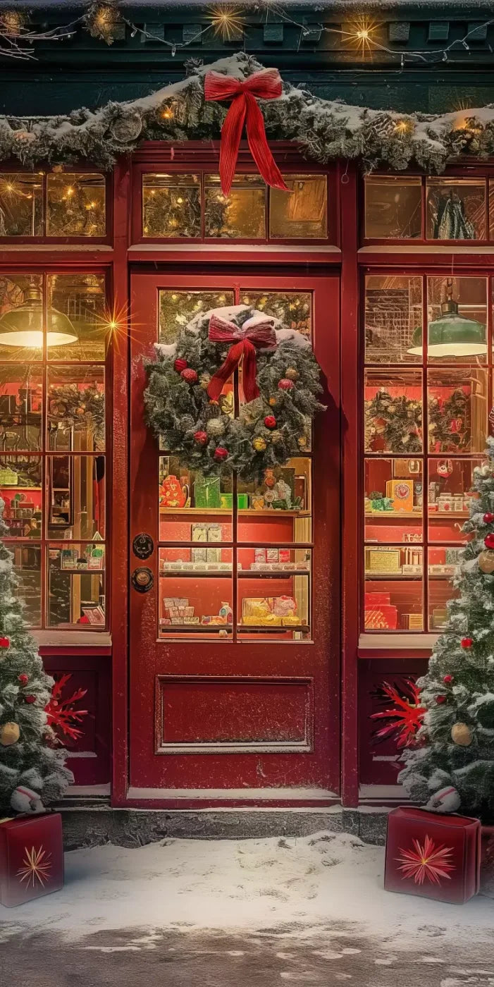 Christmas Shop Ii 10’X20’ Ultracloth (120 X 240 Inch) Backdrop
