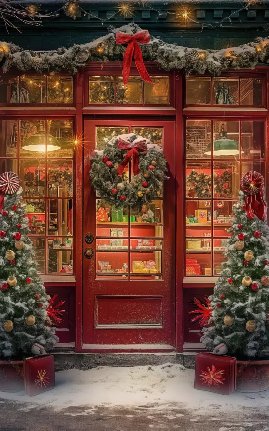 Christmas Shop Ii 5’X8’ Ultracloth (60 X 96 Inch) Backdrop