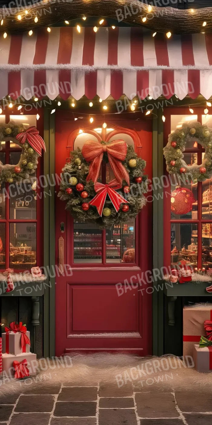 Christmas Shop Iii 10’X20’ Ultracloth (120 X 240 Inch) Backdrop