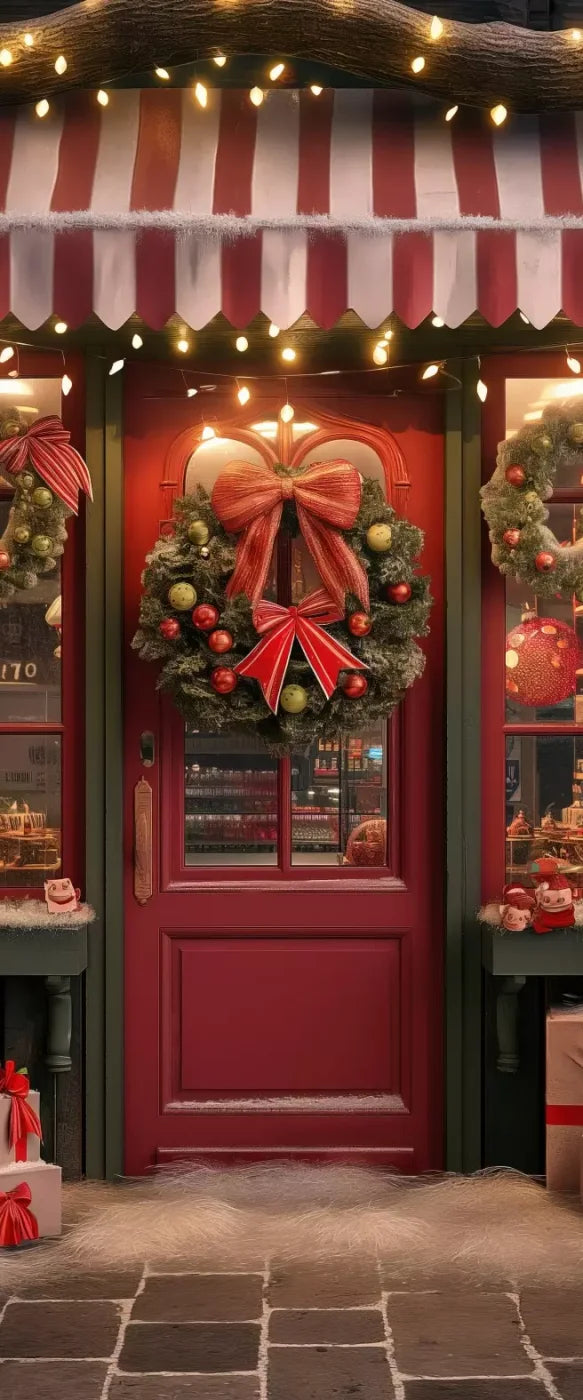 Christmas Shop Iii 5’X12’ Ultracloth For Westcott X-Drop (60 X 144 Inch) Backdrop