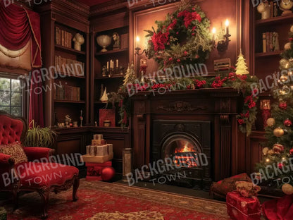 Christmas Study Ii 6’8X5’ Fleece (80 X 60 Inch) Backdrop