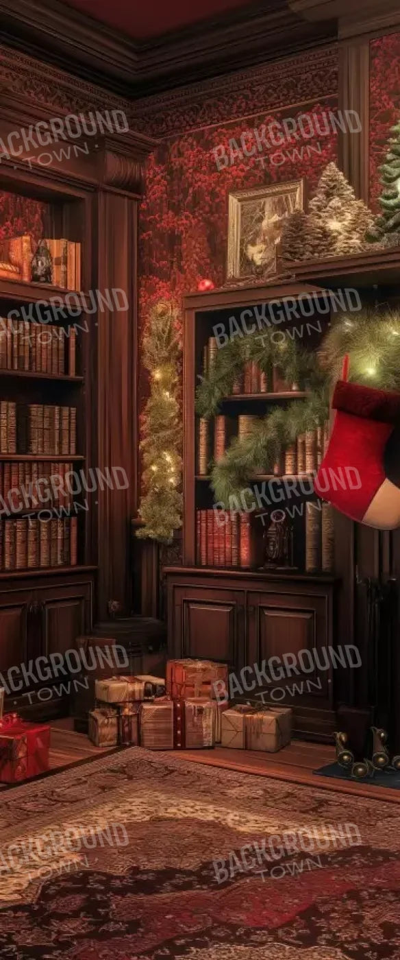 Christmas Study I 5’X12’ Ultracloth For Westcott X-Drop (60 X 144 Inch) Backdrop