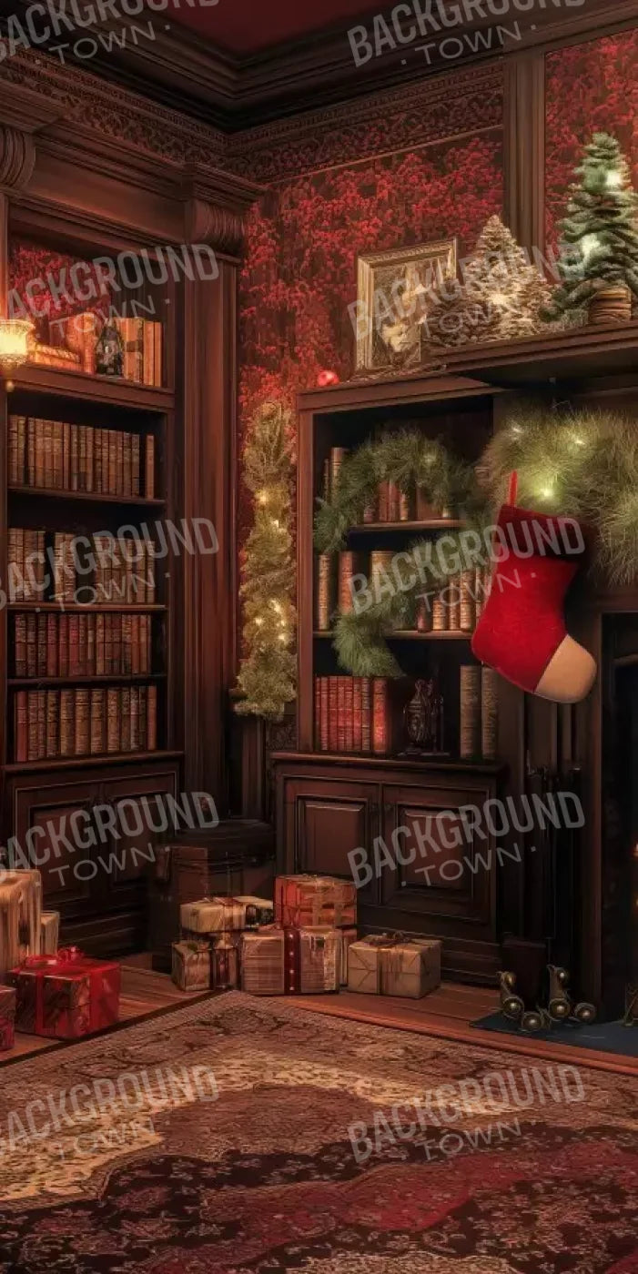 Christmas Study I 8’X16’ Ultracloth (96 X 192 Inch) Backdrop