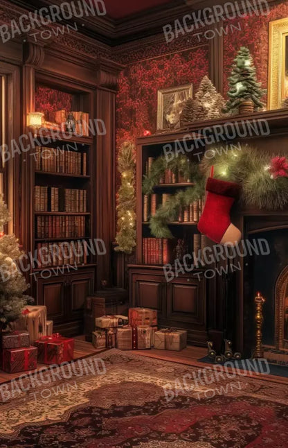 Christmas Study I 9’X14’ Ultracloth (108 X 168 Inch) Backdrop