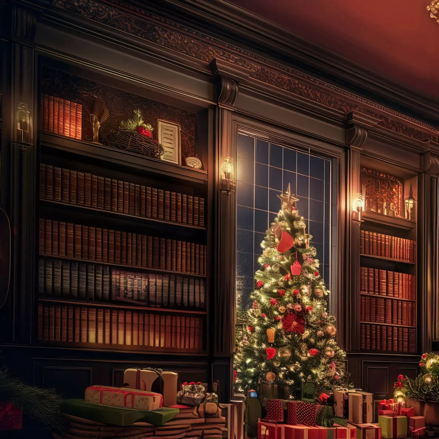 Christmas Study Bundle 8X8 Backdrop