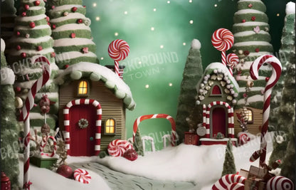 Christmas Town Iii 14’X9’ Ultracloth (168 X 108 Inch) Backdrop